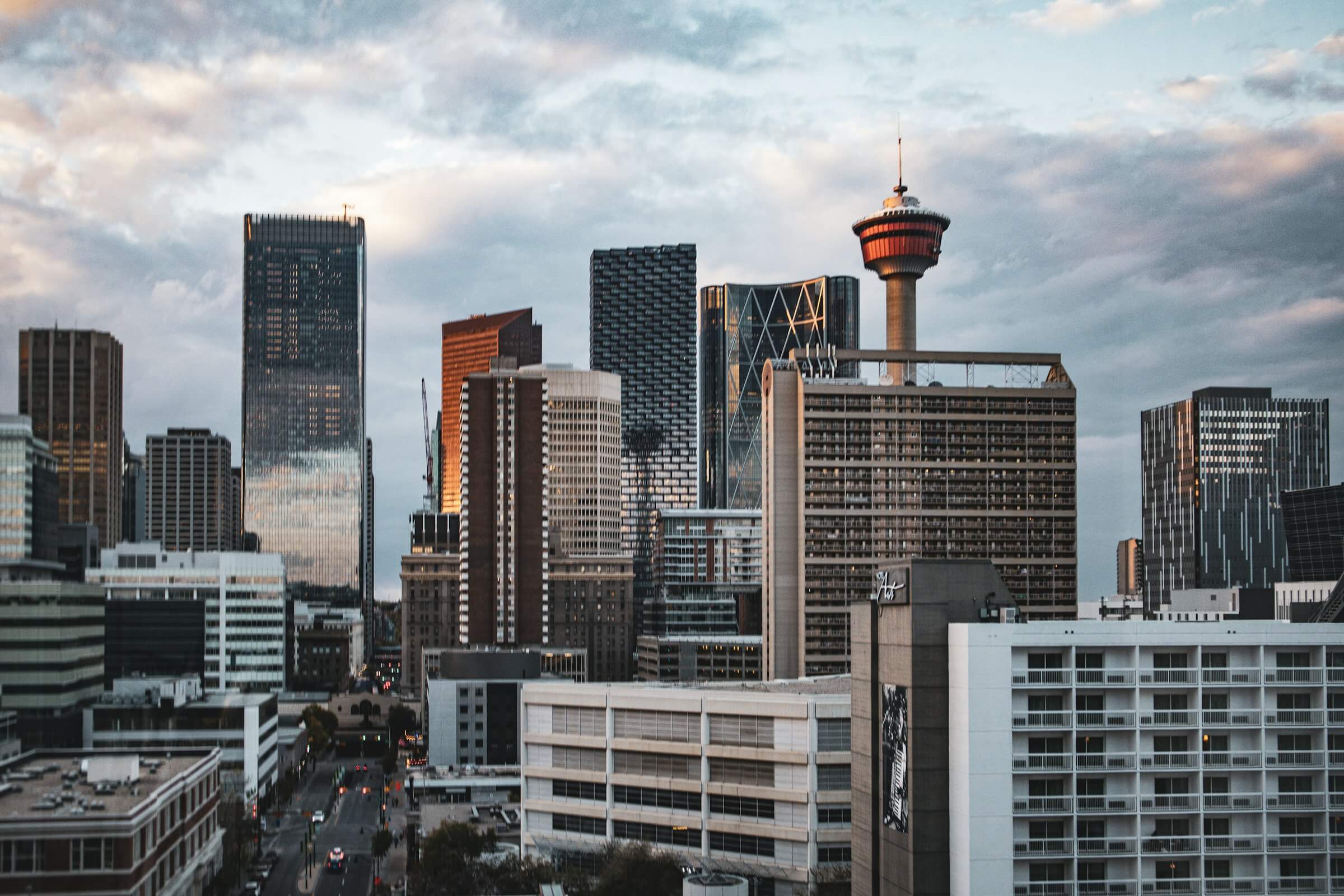 Downtown Calgary and the Calgary Tower